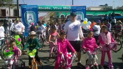 Exitosa la primera rodada familiar de la Primavera en Ciudad Serdán