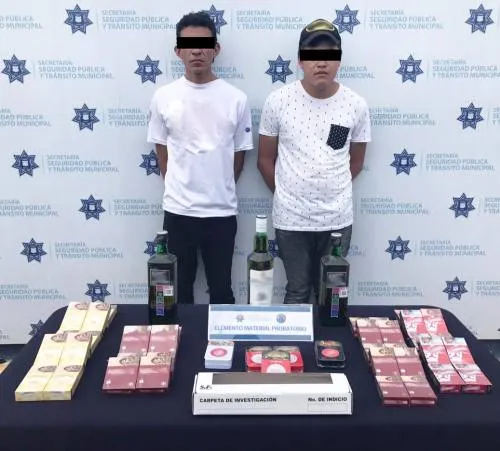 Detienen policías Municipales a probable multiasaltante de tiendas Oxxo