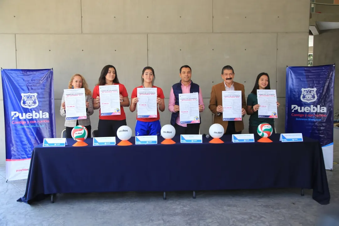 Habrá torneo municipal de voleibol y cachibol en los barrios de Puebla