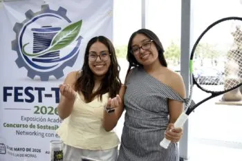 Estudiantes de la BUAP convierten sargazo en biohilos para raquetas de tenis