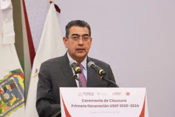 Espera Sergio Salomón poderse reunir con Alejandro Armenta la próxima semana 