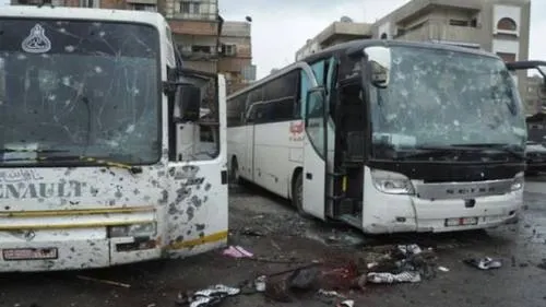 Un ataque doble con bombas deja al menos 40 muertos en la capital de Siria