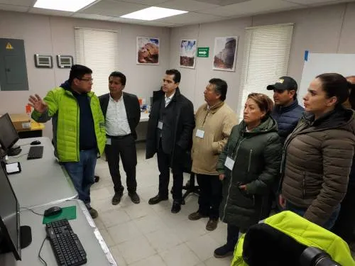Comisión de Ciencia y Tecnología sesiona en el Gran Telescopio Milimétrico