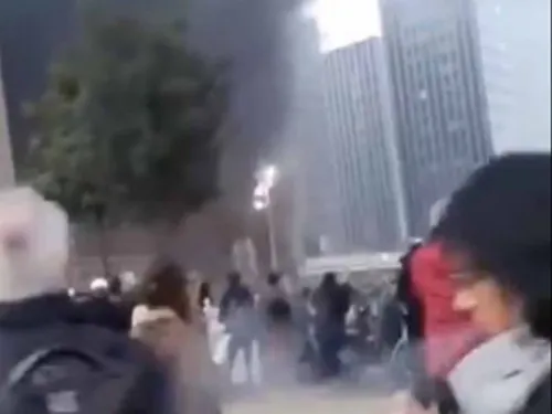 Se desata enorme incendio en estación de trenes en Lyon, Francia