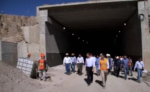 Supervisa RMV construcción del Distribuidor Vial D-9 del Anillo Periférico