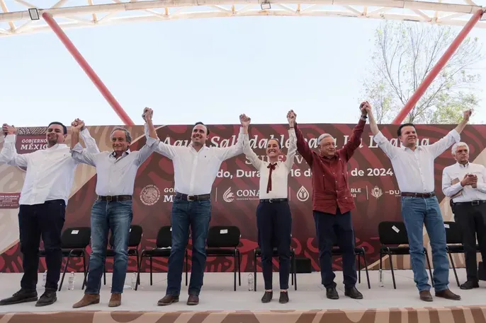 La continuidad de la transformación también garantiza el avance del proyecto de agua saludable: Claudia Sheinbaum