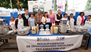 Desayunadores en zona Tecamachalco, completos: SEDIF
