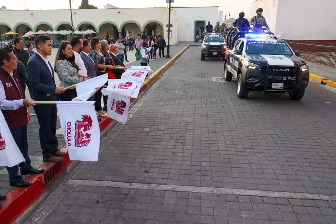 Sp Cholula Entrega Patrullas
