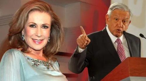 Laura Zapata pide a AMLO se dedique a escribir, ella leerá todos sus libros