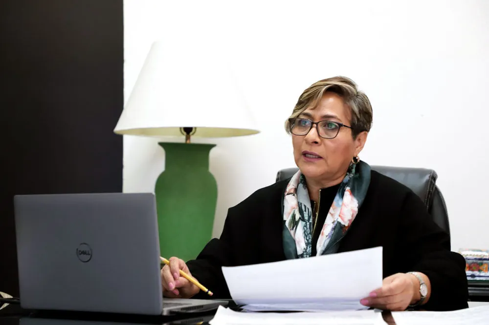 Martha Zárate Tinoco, secretaria ejecutiva del Sipinna Puebla. Foto: Especial