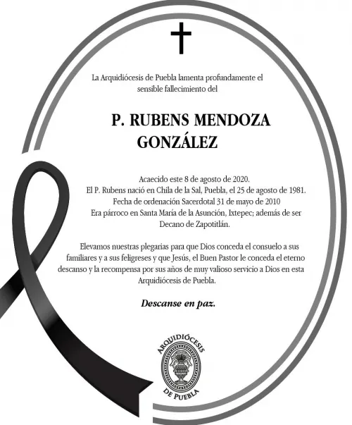 Pierde la vida por Covid-19 un sacerdote más en Puebla