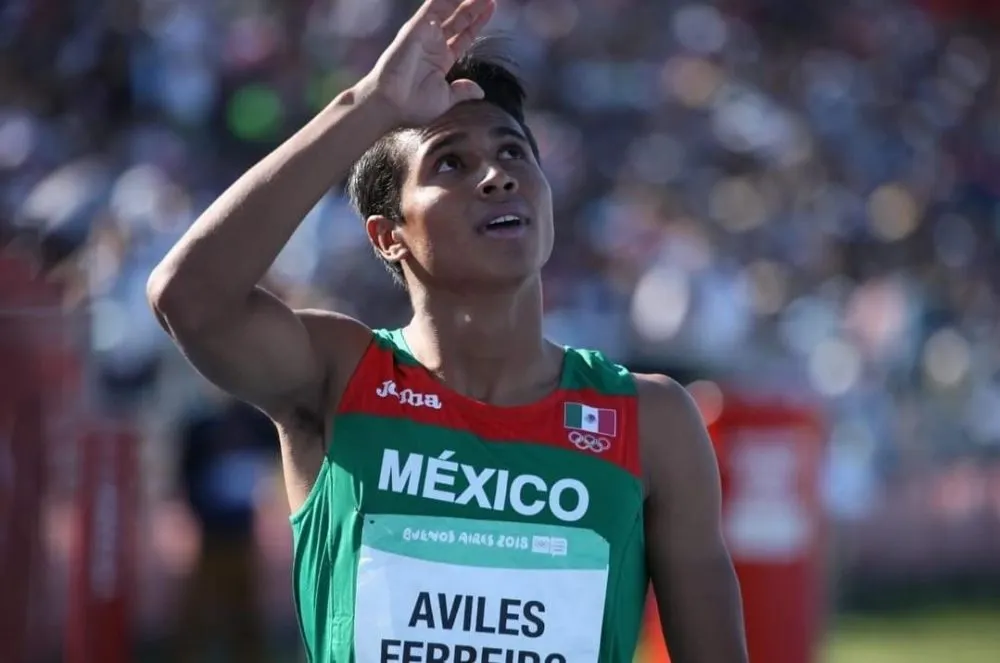 El mexicano Luis Avilés consiguió medalla de plata en los 400 metros planos en el Mundial sub 20