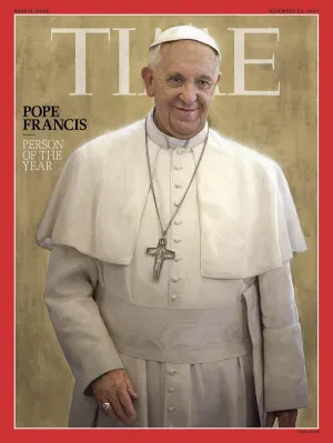 Revista TIME elige al papa Francisco como Persona del Año 2013
