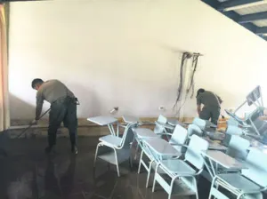 Evacuan a 20 familias en Cihuatlán por ‘Newton’; avanza a Los Cabos