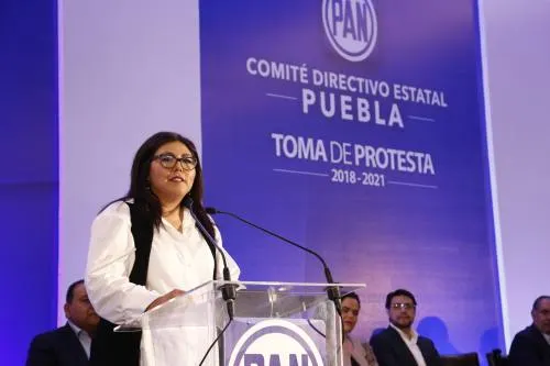 Unidos haremos del PAN Puebla un partido incluyente: Genoveva Huerta