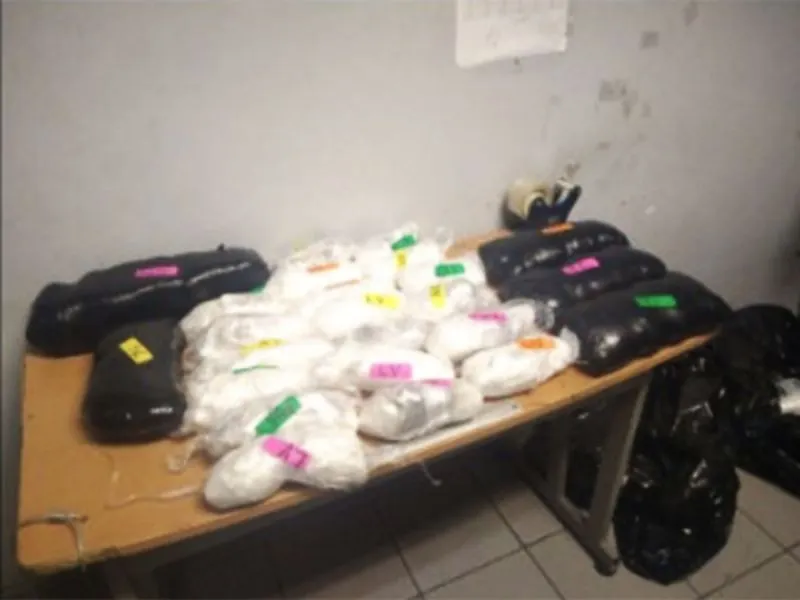 Sedena decomisa 19 kilos de metanfetaminas y 7 de fentanilo en Tijuana