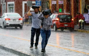 Lluvias fuertes, muy fuertes y hasta torrenciales, tendrá Puebla en los próximos cuatro días