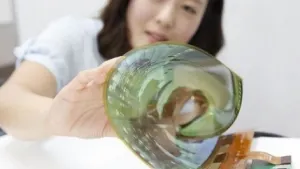 LG crea pantalla flexible de 18 pulgadas
