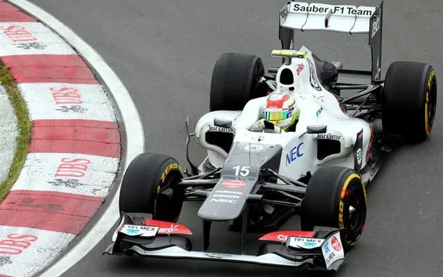 Checo Pérez termina tercero en el Gran Premio de Canada