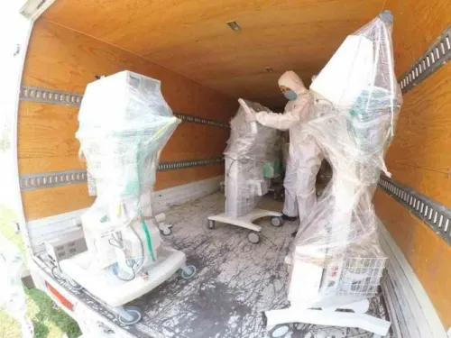 IMSS recibe ventiladores restaurados