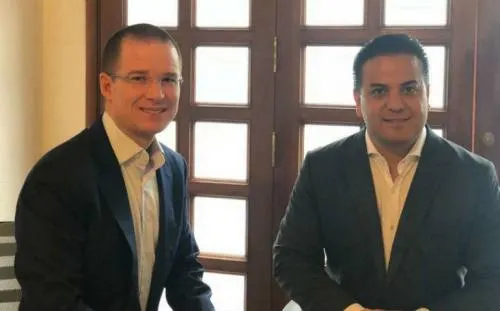 Ricardo Anaya reaparece con Damián Zepeda