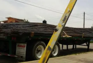 Recuperan 38 toneladas de varilla robada en Xalmimilulco