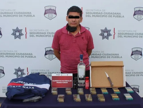 Detienen a probable asaltante de tienda Oxxo