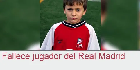 Fallece jugador del Real Madrid