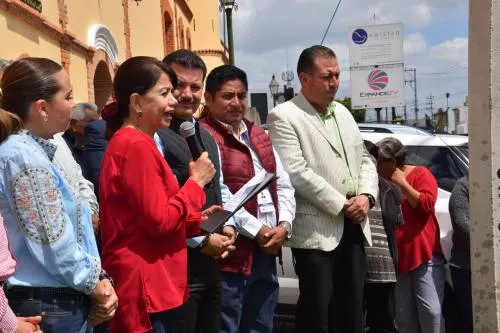 Reciben juntas auxiliares de San Pedro Cholula obras por más de 76 mdp