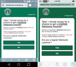 Una estafa con olor a café se cuela en WhatsApp