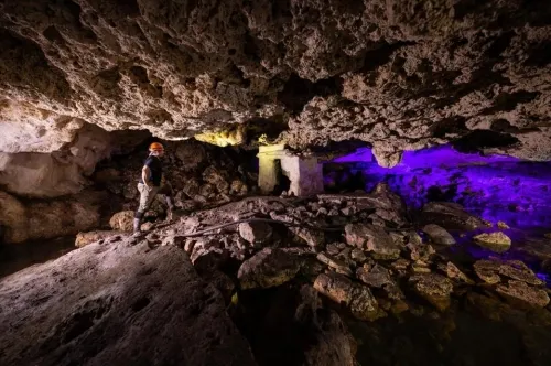 Encuentran ruinas mayas en cenote en Playa del Carmen