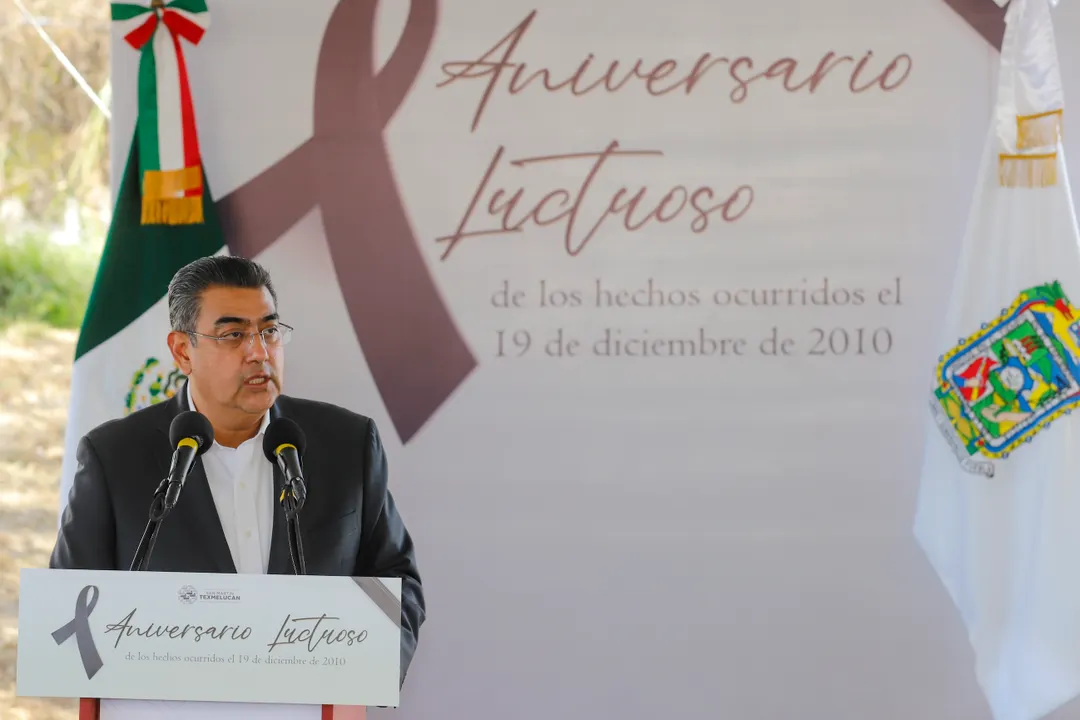 Llama gobernador a poblanos a no permitir que la delincuencia sea parte de la sociedad