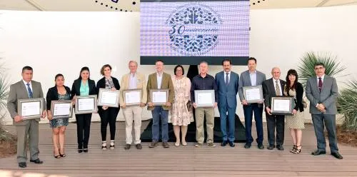 Alfonso Esparza Ortiz inauguró el Simposio Jardines botánicos