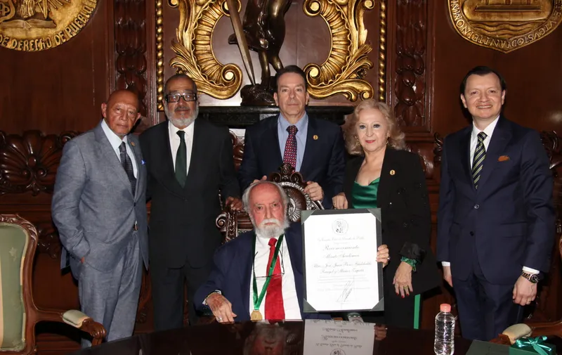 ELDP otorga la distinción de Profesor Académico Emérito al maestro José Juan Bosco Willebaldo Rangel y Muñoz Zapata