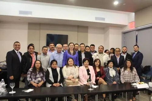 Martha Erika acude a la reunión anual de Migrantes en Brooklyn