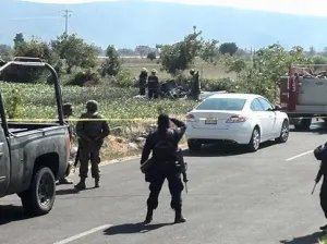 Cae avioneta militar en Atlixco; hay un muerto y dos lesionados