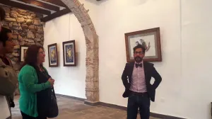 Alejandro Komori abre exposición, Matices