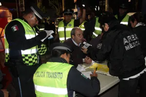 Alcoholímetro funcionará noches del 15 y 16 de septiembre