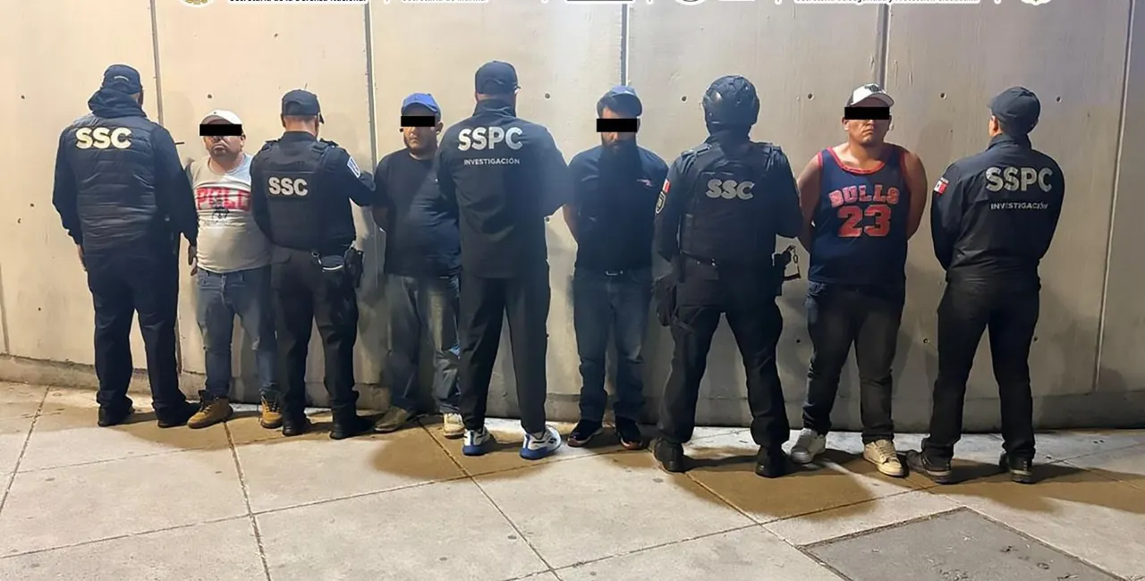 Detenidos CDMX