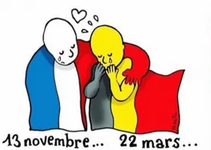 #JesuisBruxelles, homenaje en viñetas a las víctimas de los atentados de Bruselas