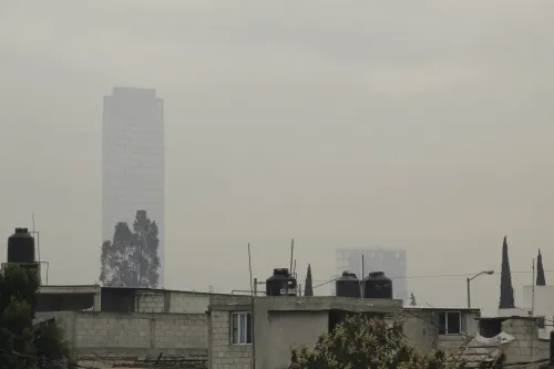 Puebla amaneció en el 2020 con mala calidad en el aire
