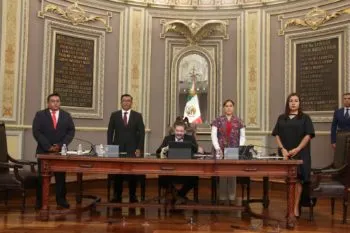 Declara Congreso del estado de Puebla la apertura del Primer Periodo Ordinario de Sesiones