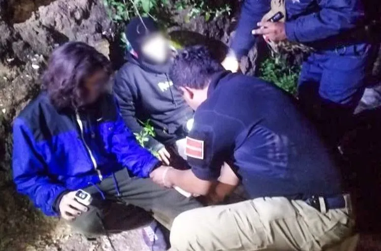 Rescate en Huehuetlán el Grande
