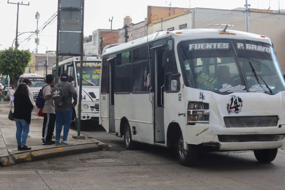 Transporte público en Puebla