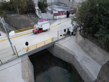 Ayuntamiento de Puebla inauguró puente vehicular en San Sebastián de Aparicio