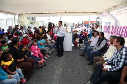 Rivera Pérez entrega 6 nuevas vialidades al sur de la ciudad