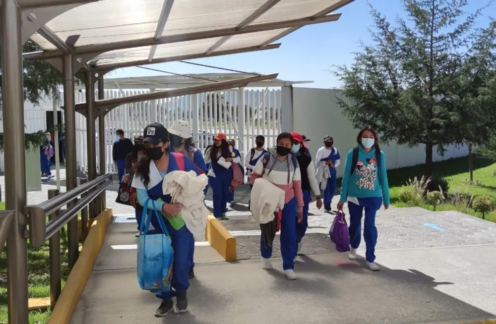 Reinician actividades estudiantes y trabajadores de la Universidad Politécnica de Amozoc: SEP