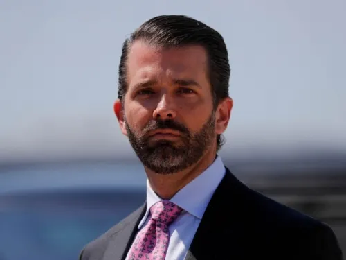 Donald Trump Jr. da positivo a prueba de covid