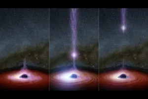Capta telescopio nuclear imagen insólita de hoyo negro
