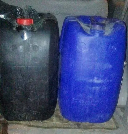 Asegura SSPTM 100 litros de hidrocarburo presuntamente ilícito; hay tres detenidos